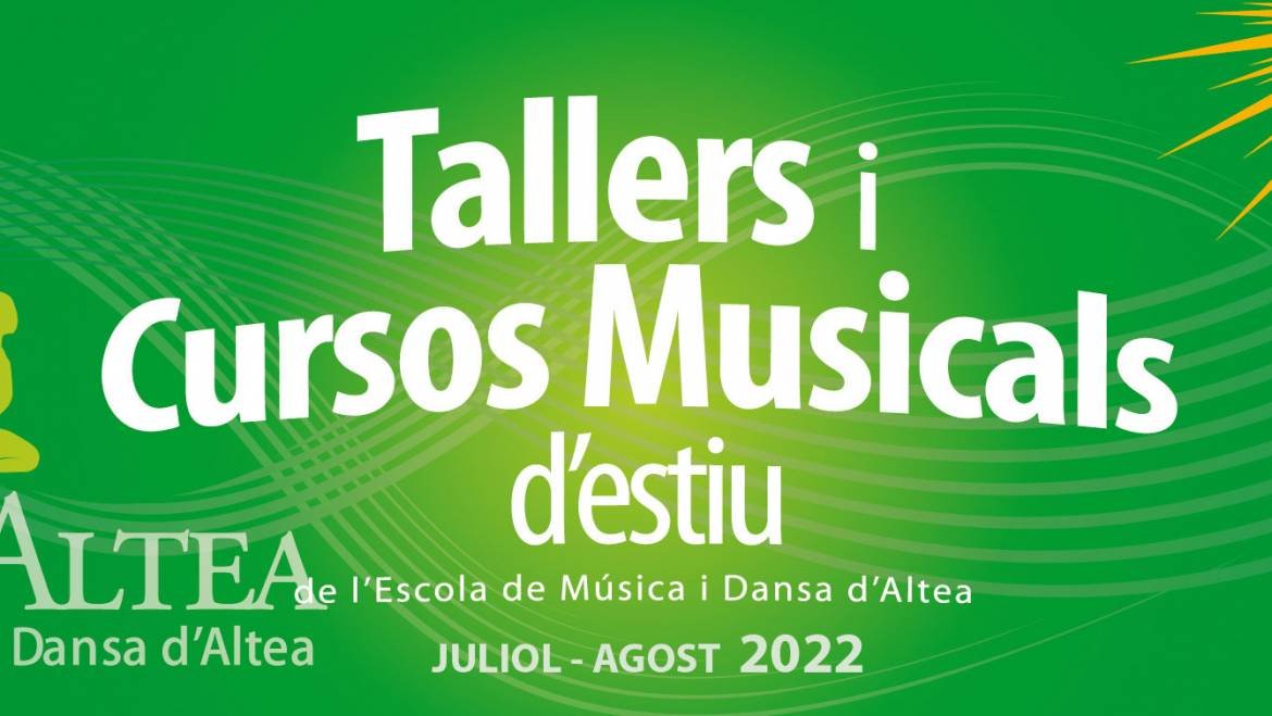 Tallers i cursos d’estiu 2022